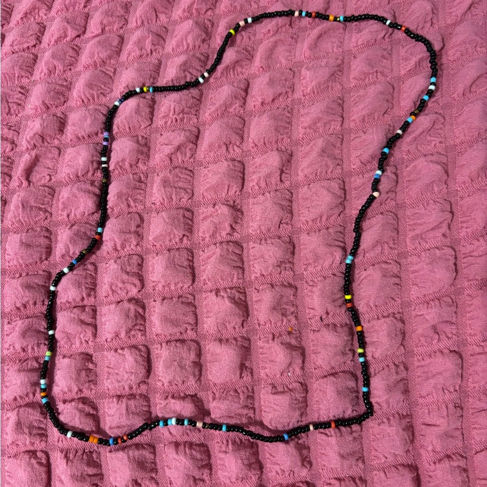 Colorful Beaded waist necklace